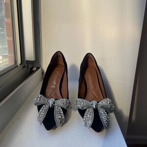 Kurt Geiger Black Bow Heels